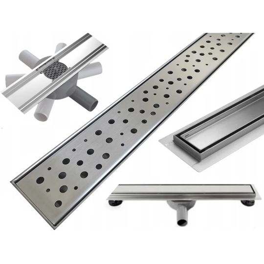 Cahoon Linear Grid Waste Shower Drain