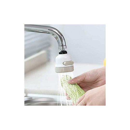 360 Degree Movable Kitchen Faucet Head- Aerator Bubbler -Water Saving -Bath Nozzle Filter Tip- 3 Modes Adjustable Shower Head Filter Sprayer For