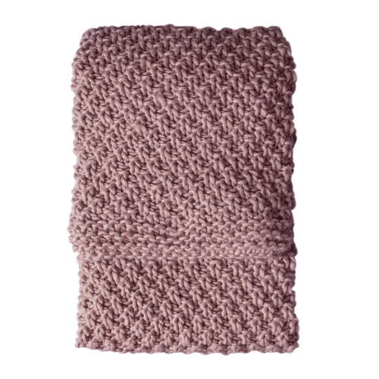 Humes Moss Chunky Knitted Throw