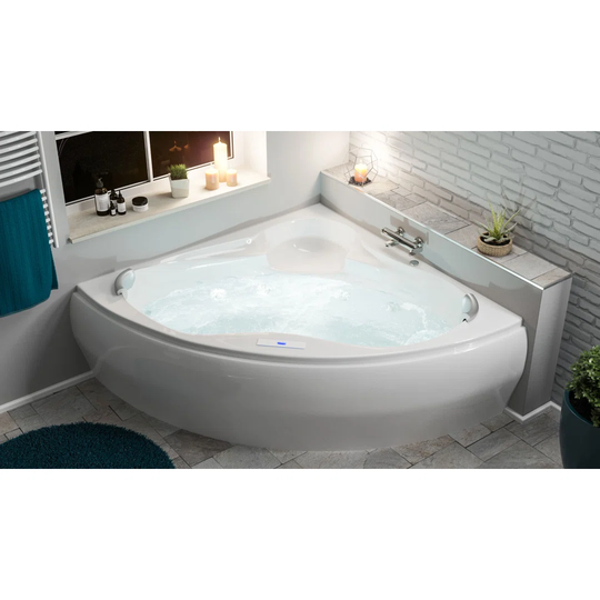Enjoy Premium Jacuzzi 150cm x 150cm Corner Whirlpool Bathtub