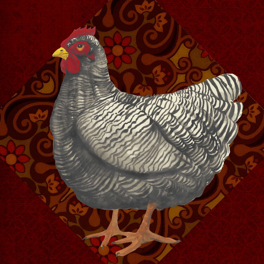 Yard Bird IV by Grace Popp - Wrapped Canvas Graphic Art