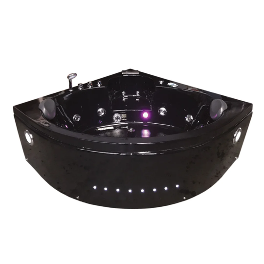 Dolphin Whirlpool Badewanne Spa Chromoterapy 150 x 150 Neu Für 2 Personen