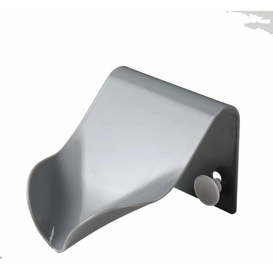 Soapbox Drainage Multifunctional Soap Box Wall Drain Soap Box Gray Seamless Wall Drainage