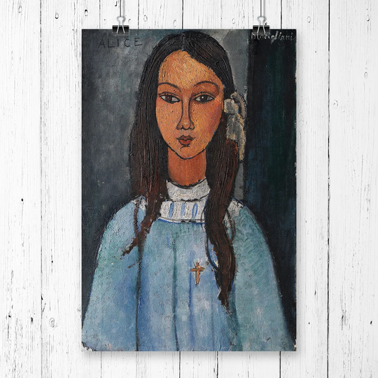 'Alice' by Amedeo Modigliani Printing Print