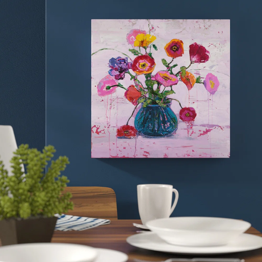 Chroma Moments II - Wrapped Canvas Art Print