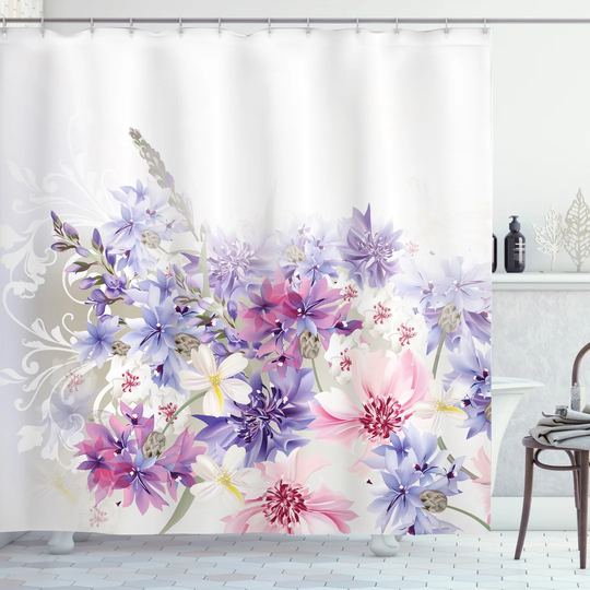 Harling Polyester Shower Curtain
