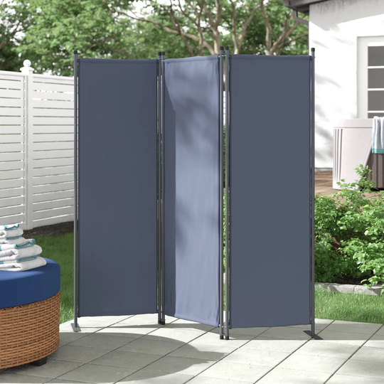 Ferrara 167Cm W x 170Cm H 3 Panel Room Divider