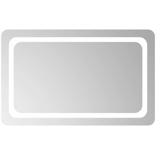 Vidaxl - led Bathroom Mirror 80x50 cm Transparent