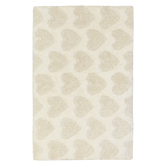 Quinnwood Handmade Flatweave Cotton Beige Rug