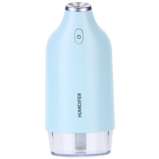 Superseller - Humidifier with Night Light Mist Humidifier Lightweight Portable Quiet Waterless Auto Shut-Off for Bedroom Living Room Office Car, Blue