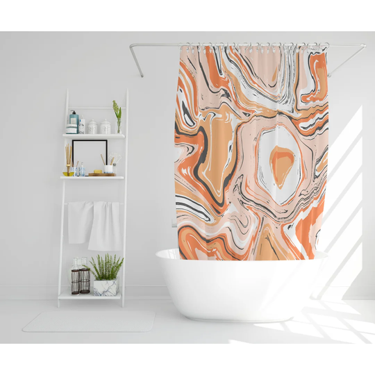 Barringer Polyester Shower Curtain Set