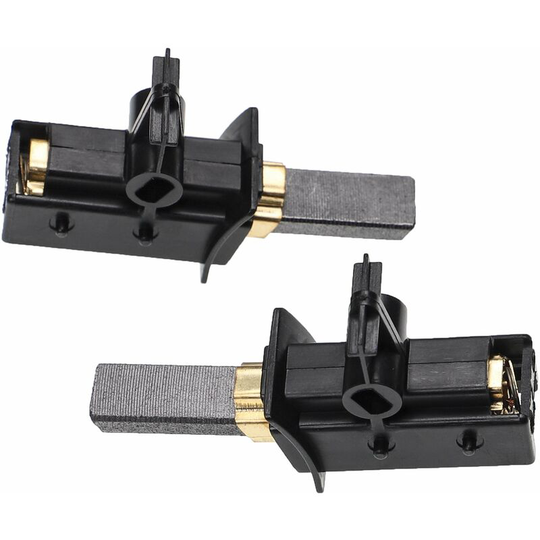2x Carbon Brush 5 x 12.5 x 36 mm Replacement for 182364, 184288, 196541, 456379, 00600883, 00600889, 2204126, 481281718792 for washing machine - Vhbw