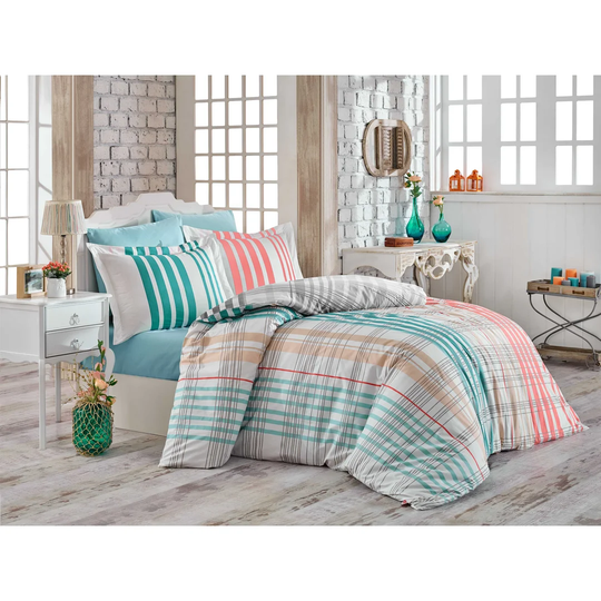 Sussman Reinforced Cotton Microfibre 2 Piece Duvet Cover Set