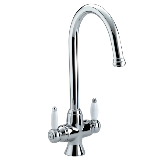 Renaissance Twin Lever Monobloc Tap