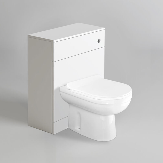 Neshome - Telrone Back To Wall Rimless wc Toilet Unit + Soft Close Seat