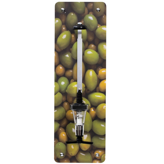 Borchardt Olives Design Jigger