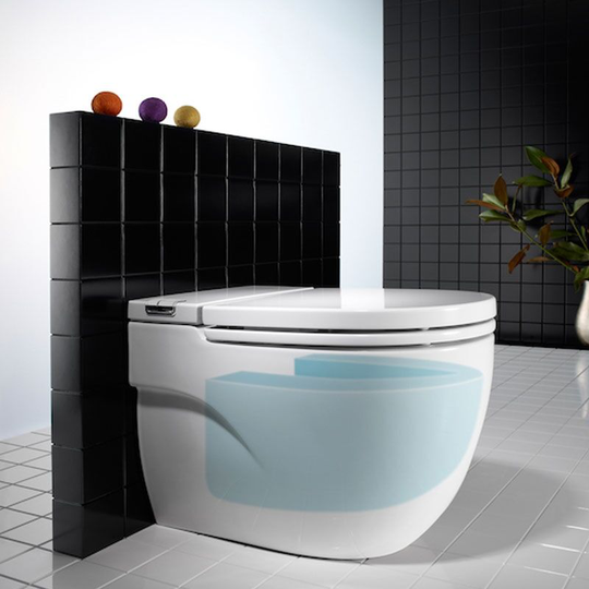 Roca - Meridian-N In-Tank Back to Wall Toilet with Integrated Cistern - Soft Close Seat
