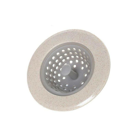 1 Pcs Sink Strainer Kitchen Sink Filter Silicone Mesh Sink Drain Stopper Anti-Clog Filter Silicone Drain Filter Suitable for Kitchen Sink (White)