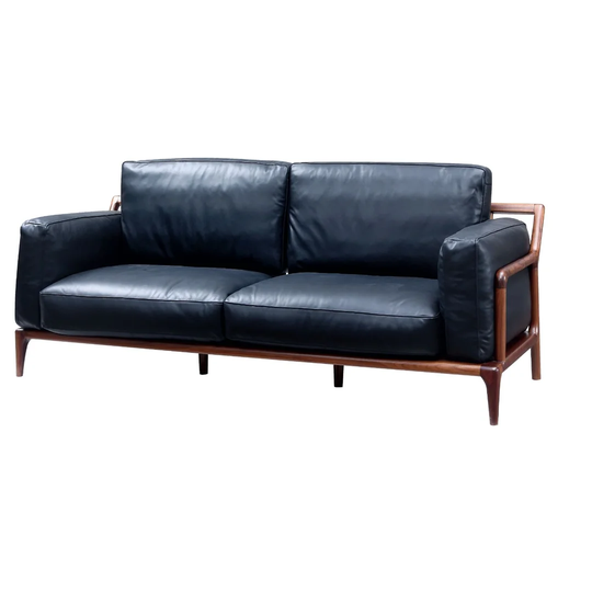 Alexio Genuine Leather 3 Seater Sofa