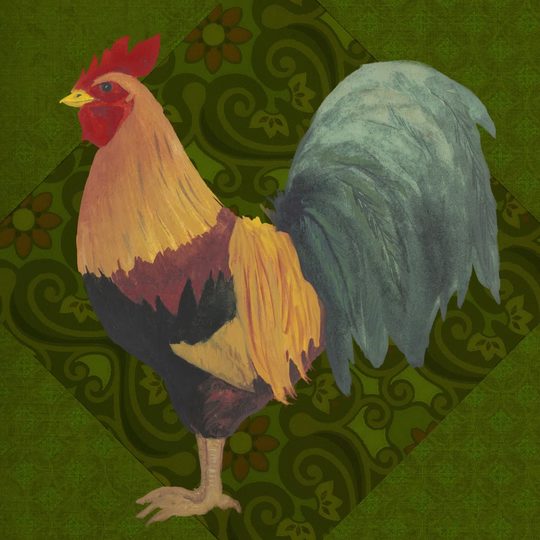 Yard Bird II by Grace Popp - Wrapped Canvas Graphic Art