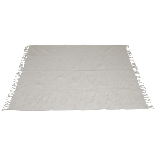 Stoughton Handwoven Cotton Beige Rug