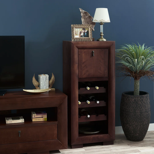 Shemena Solid Wood 1 - Door Cabinet