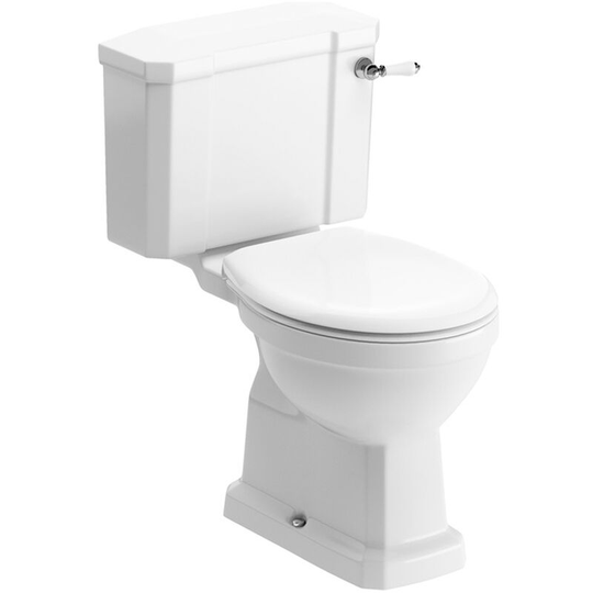 Signature - Aphrodite Close Coupled Toilet with Lever Cistern - Soft Close Seat