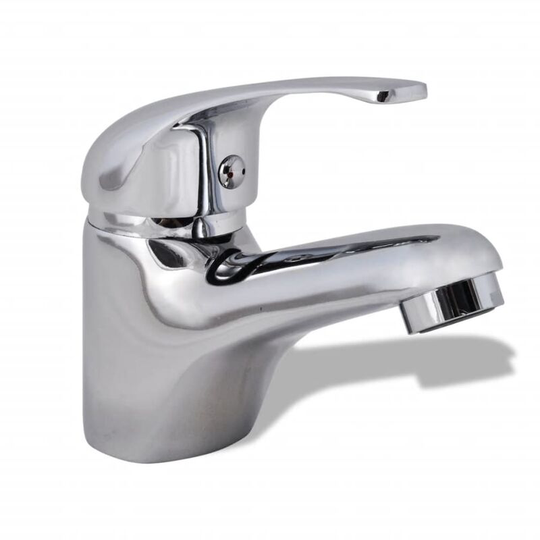 Basin Mixer Tap Chrome - Silver