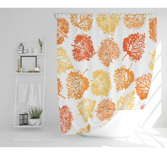 Woodley Polyester Shower Curtain Set
