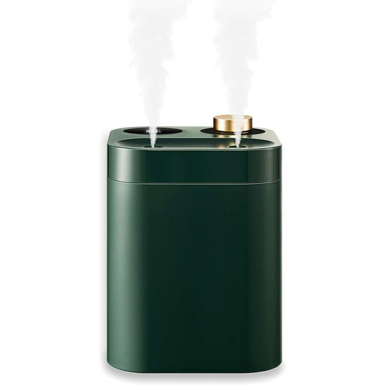 Perlerare - Wireless Air Humidifier, Portable Humidifier 5 Quiet Spray Modes, with Power Display (800ml Green)