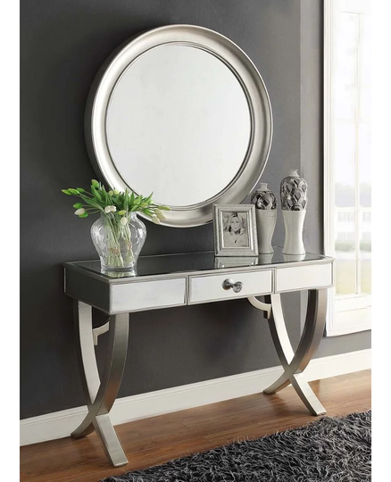 Bingman Console Table and Mirror Set