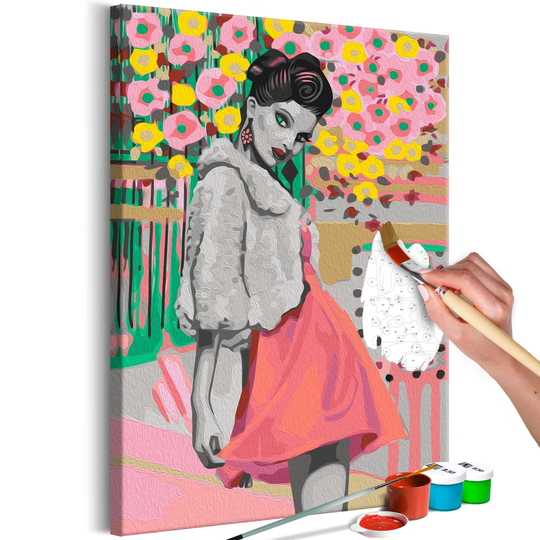 Breakfast At Tiffany - Unframed Painting on Canvas