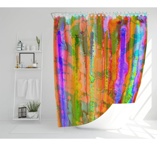 Carousel Designer Shower Curtain