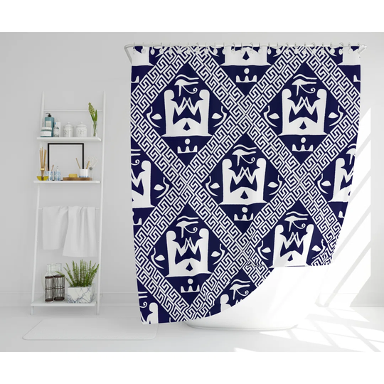 Stenkil Polyester Shower Curtain Set