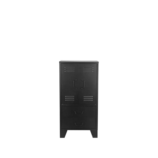 Salgado Steel 2 - Door Cabinet Accent Chest