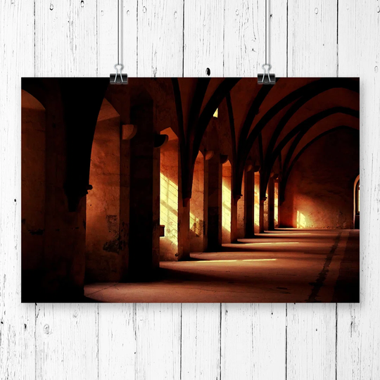 'Architecture Sunlight Through the Window' Photographic Print