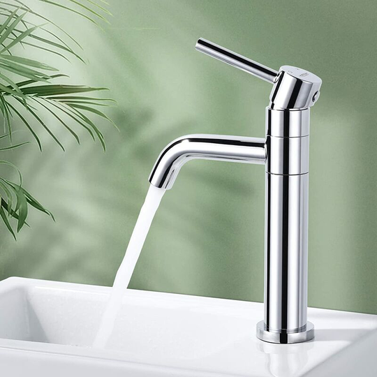 Bathroom Faucet, Brass Basin Sink Mixer Tap, 360° Swivel Bathroom Mixer Tap, Anti-Splash