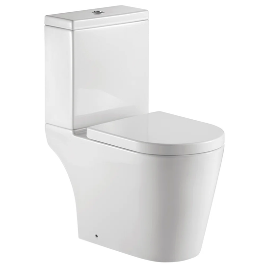 Rakestraw Close Coupled Toilet with Flush