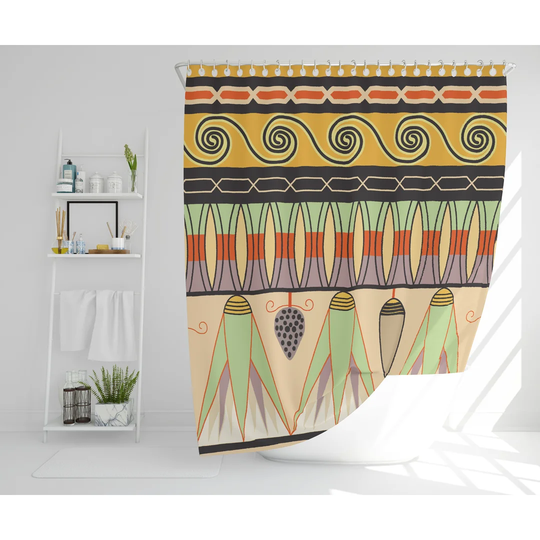 Reinholdt Polyester Shower Curtain