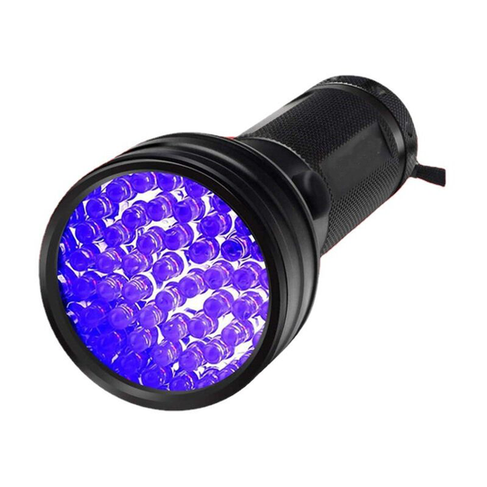 Uv Black Light Flashlight, 51 led Black Light Pet Urine Detector for Dog/Cat Urine, Dry Stains, Bed Bugs, Matching Pet Odor Eliminator