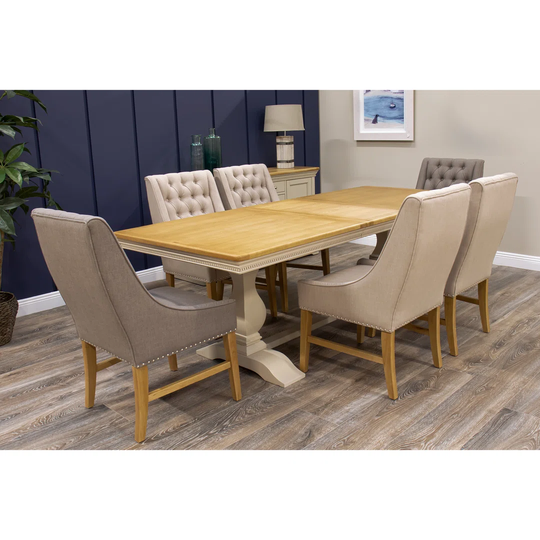 Huldah Dining Set with 6 Chairs