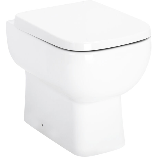 Sirus Back To Wall Toilet Pan with Soft Close Toilet Seat