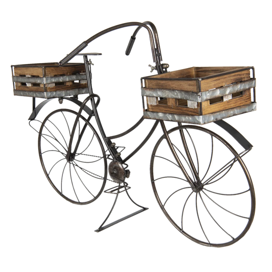 Goins Metal Wheelbarrow Planter