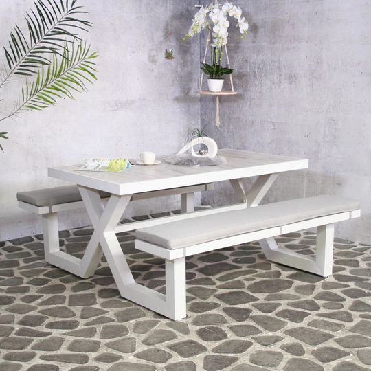 Lanoka Metal Picnic Table