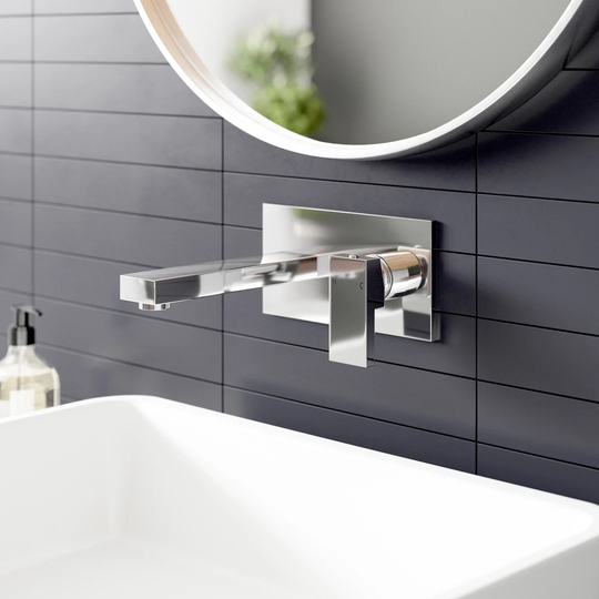 Acquah Wall Mounted Mono Basin Mixer