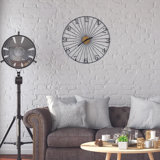 Eynesil 50Cm Silent Wall Clock