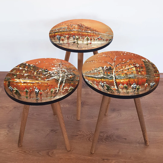 Ayotte 3 Piece Nest of Tables
