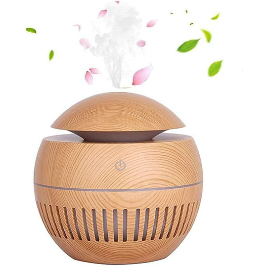 Perleraregb - Essential Oils Diffuser, usb Super Quiet Ultrasonic Humidifier led Night Light for bedroom / office / yoga