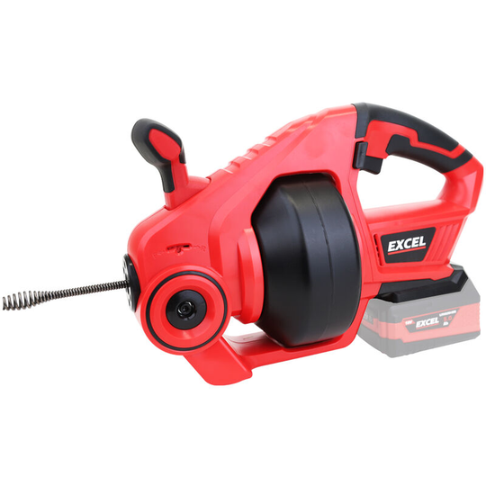 18V Cordless Drain Cleaner (Battery & Charger Not Included):18V - Excel