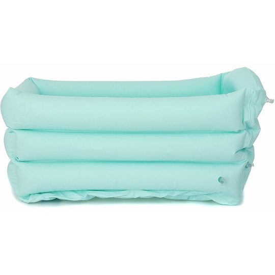 Inflatable Baby Tub Travel Bath Kids Bathtub Shower Child Newborn Swimming Pool blue